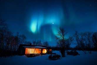 Aurora Borealis, the northern lights