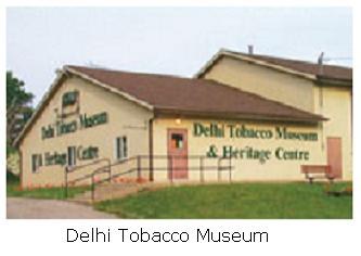 Delhi tobacco museum in Delhi, Ontario